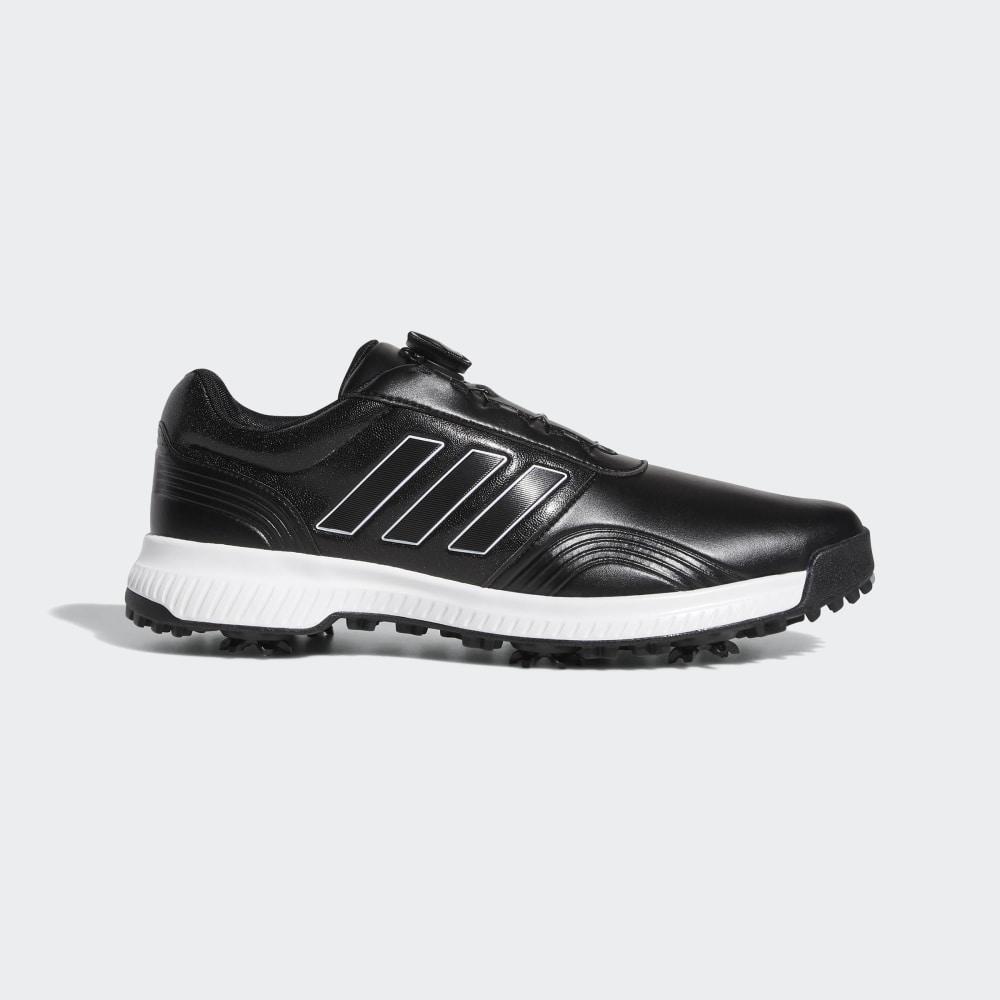Pantofi Golf Adidas CP Traxion Boa Barbati Romania - Negrii/Albi/Argintii Metal F34199